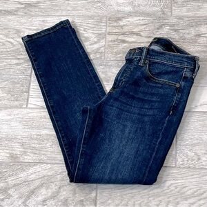 Banana Republic Women’s SLIM STRAIT Dark Indigo Jeans Size 27 S Style 267902